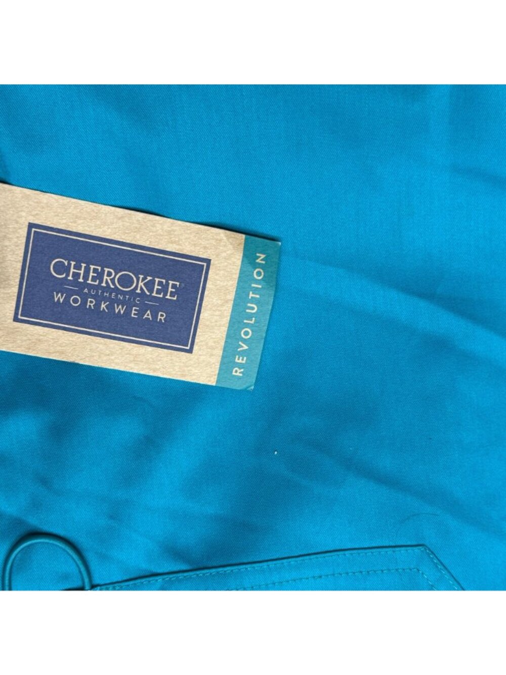 Cherokee Workwear Scrub Lot 3 Pairs 2XL Originals Allura Teal Royal Blue NEW - Picture 2 of 16